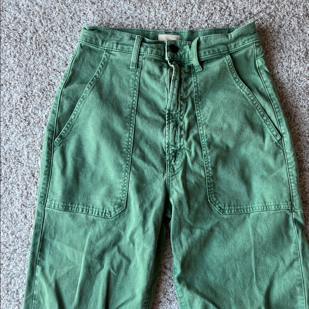 Mother Wrapper Patch Springy Ankle Pants - image 4